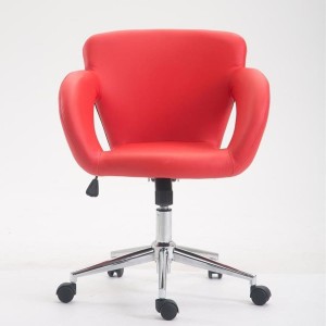 Silla de Oficina ALVA en Piel color Negro