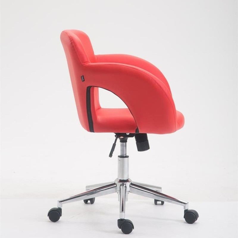 Silla de Oficina ALVA en Piel color Negro