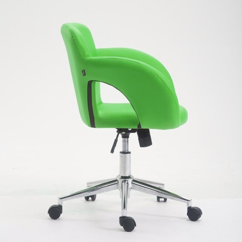 Silla de Oficina ALVA en Piel color Negro