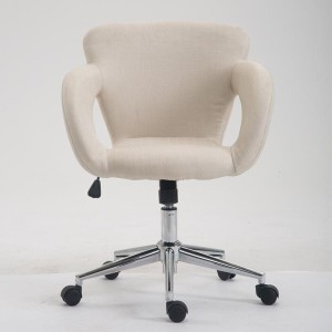 Silla de Oficina ALVA TELA en color Marrón