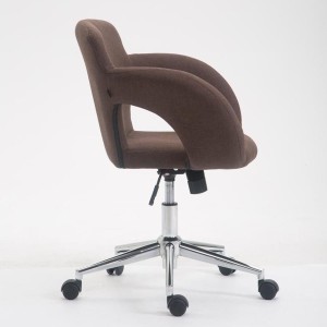 Silla de Oficina ALVA TELA en color Marrón
