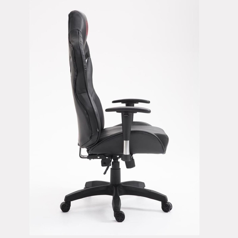 Silla Gaming HAMIL PIEL color Negro