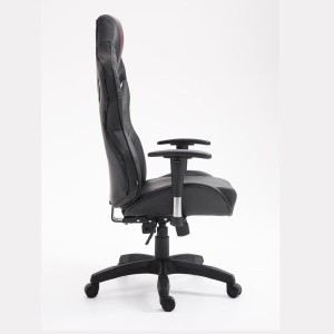 Silla Gaming HAMIL PIEL color Negro