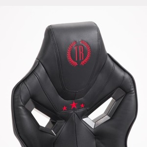 Silla Gaming HAMIL PIEL color Negro