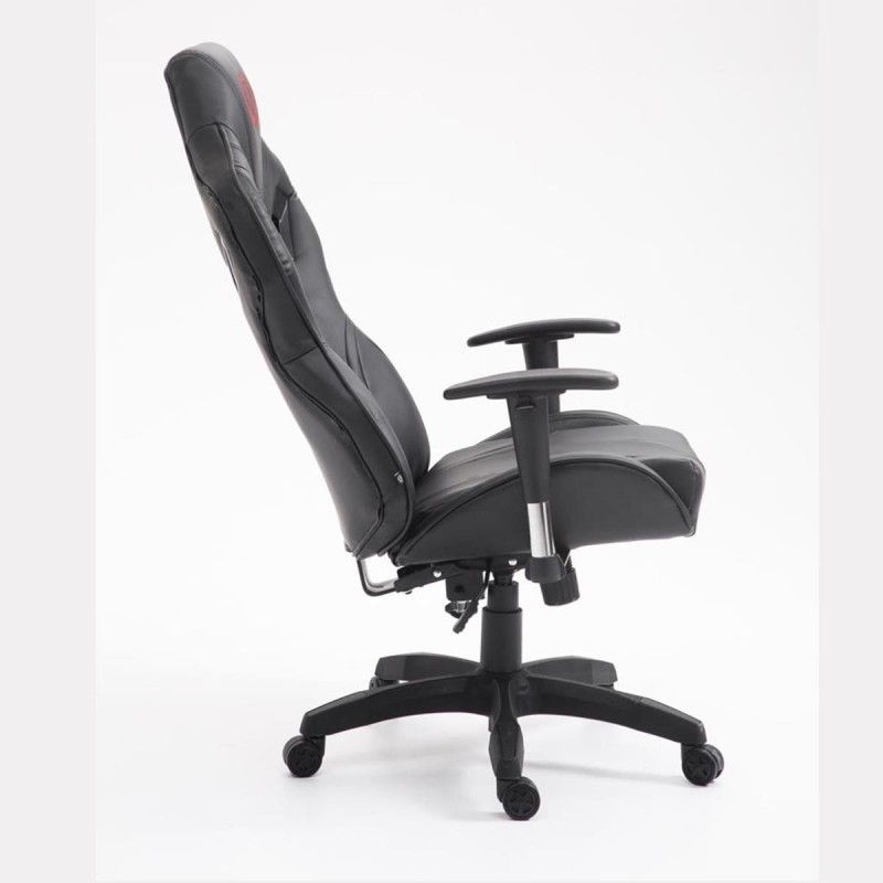 Silla Gaming HAMIL PIEL color Negro