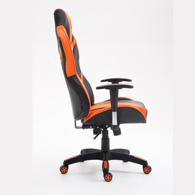 Silla Gaming HAMIL PIEL color Negro