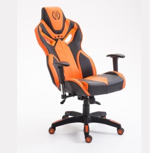 Silla Gaming HAMIL PIEL color Negro