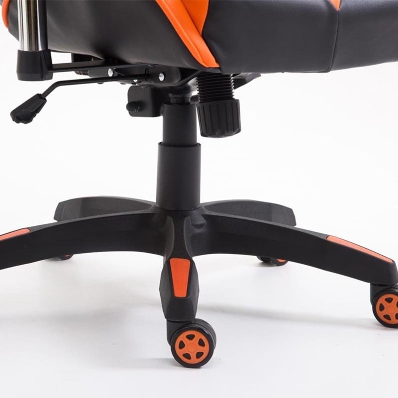 Silla Gaming HAMIL PIEL color Negro
