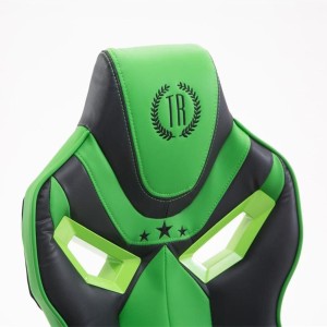 Silla Gaming HAMIL PIEL color Negro