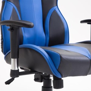 Silla Gaming HAMIL PIEL color Negro