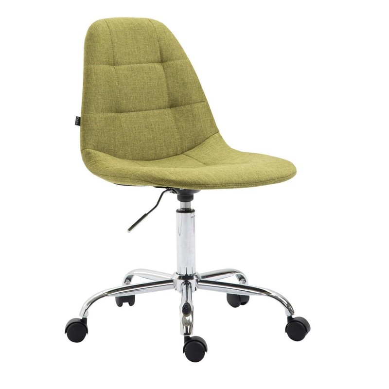 Silla de Oficina DANIL TELA en Piel color negro