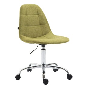 Silla de Oficina DANIL TELA en Piel color negro