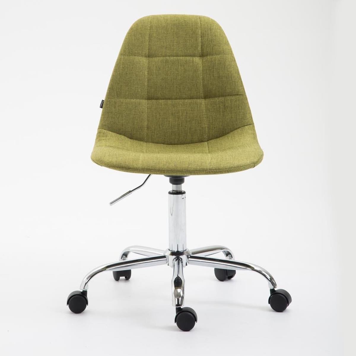 Silla de Oficina DANIL TELA, Gran Acolchado, Estructura Metálica, en color Negro
