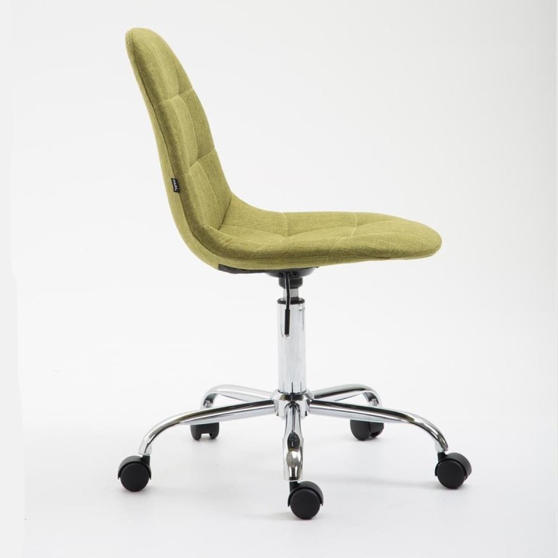 Silla de Oficina DANIL TELA en Piel color negro