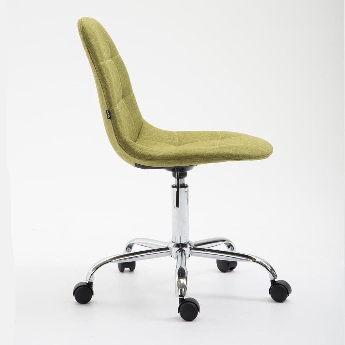 Silla de Oficina DANIL TELA, Gran Acolchado, Estructura Metálica, en color Negro