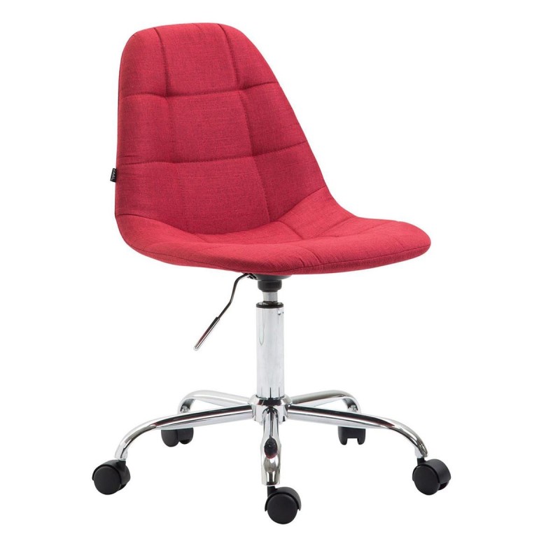 Silla de Oficina DANIL TELA en Piel color negro