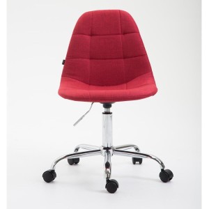 Silla de Oficina DANIL TELA en Piel color negro