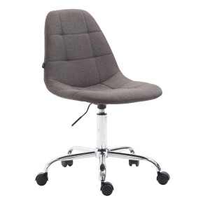 Silla de Oficina DANIL TELA en Piel color negro