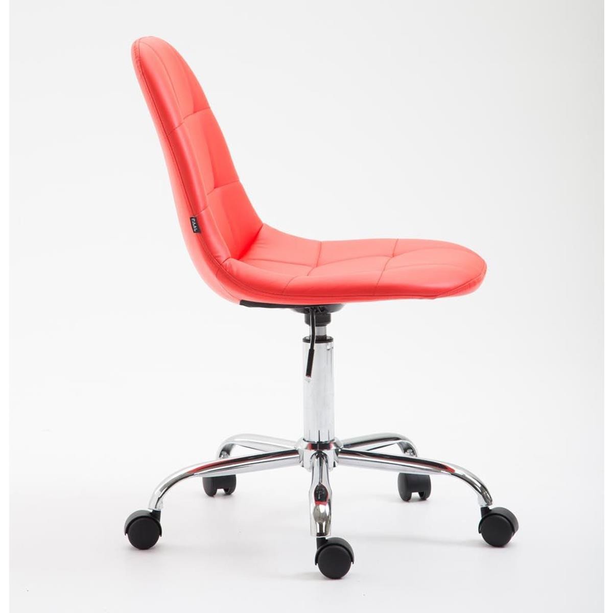 Silla de Oficina DANIL, Gran Acolchado, Estructura Metálica, en color Negro