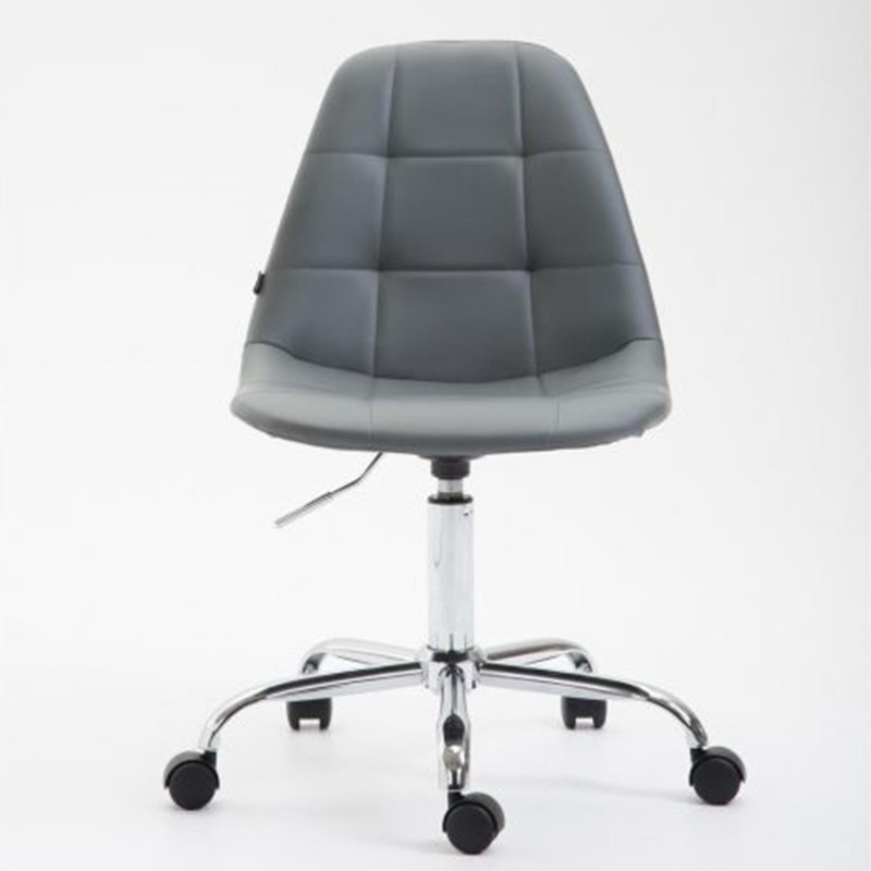 Silla de Oficina DANIL en Piel color negro