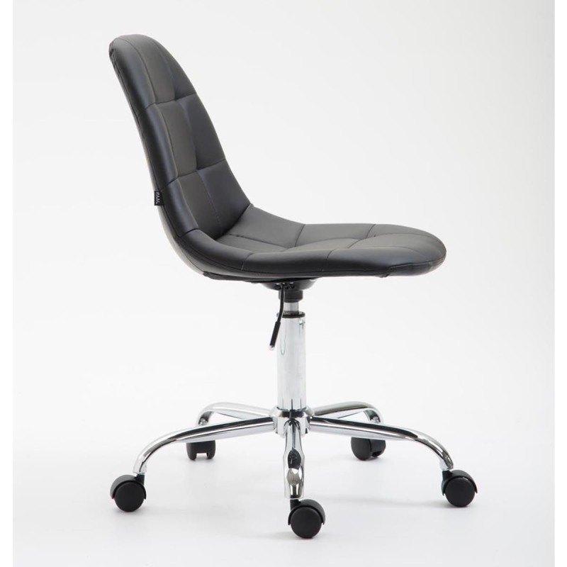 Silla de Oficina DANIL en Piel color negro