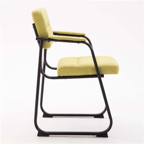 Silla de Confidente CABANA TELA, Diseño Vanguardista, Color Gris