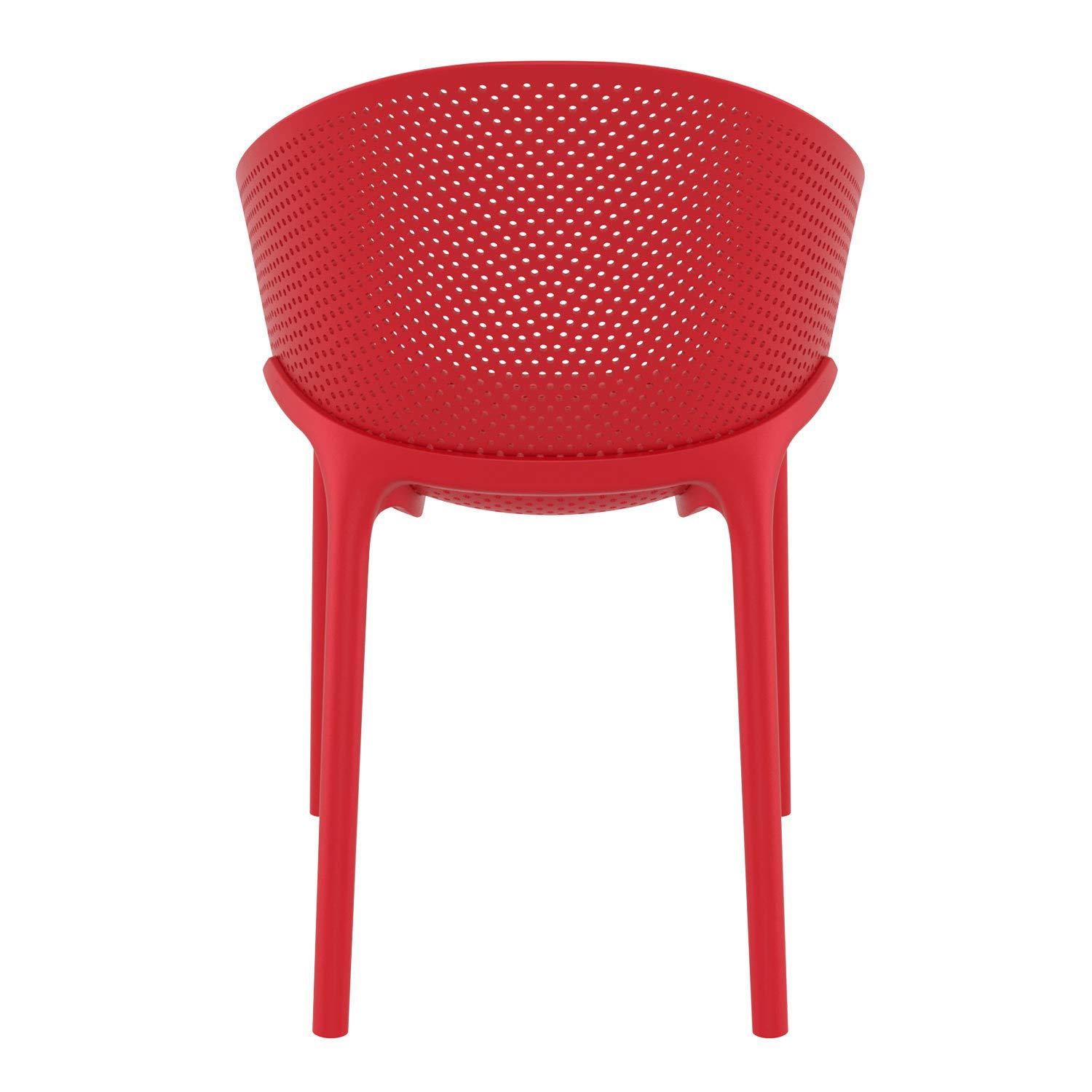 Silla de Confidente DYNA, Reposabrazos Integrados, Moderno Diseño, color Negro