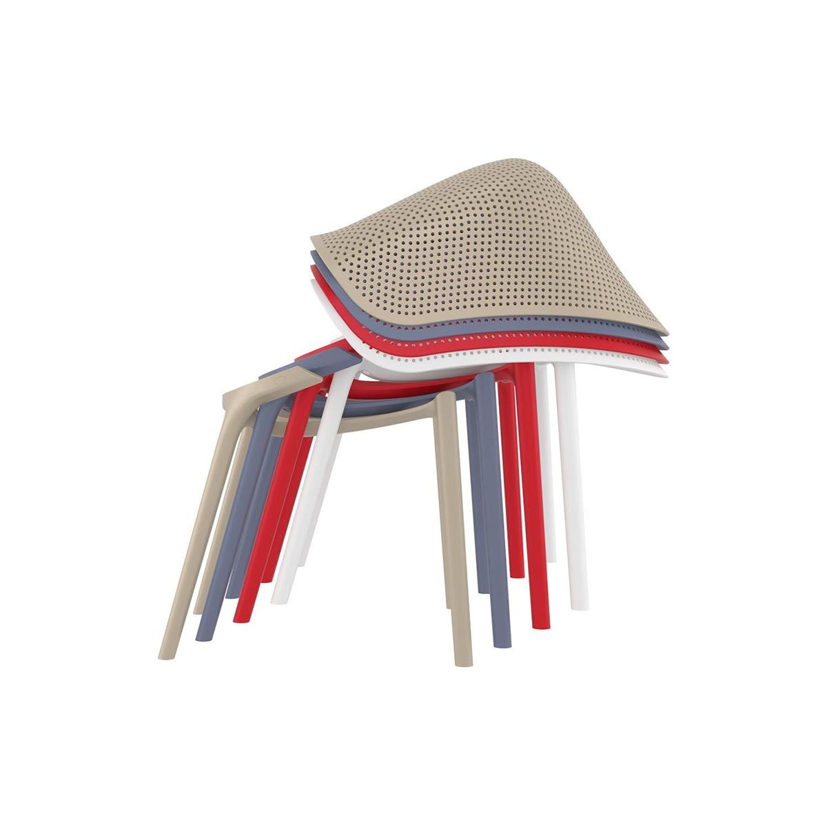Silla de Confidente DYNA, Reposabrazos Integrados, Moderno Diseño, color Negro