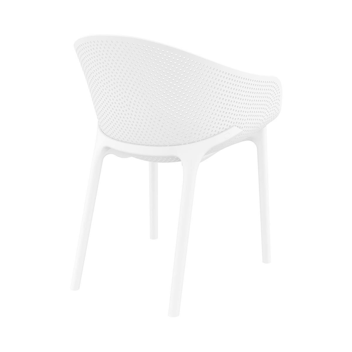 Silla de Confidente DYNA, Reposabrazos Integrados, Moderno Diseño, color Negro