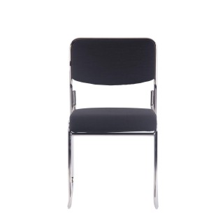 Silla de Confidente MAUI en Tela Negra 2