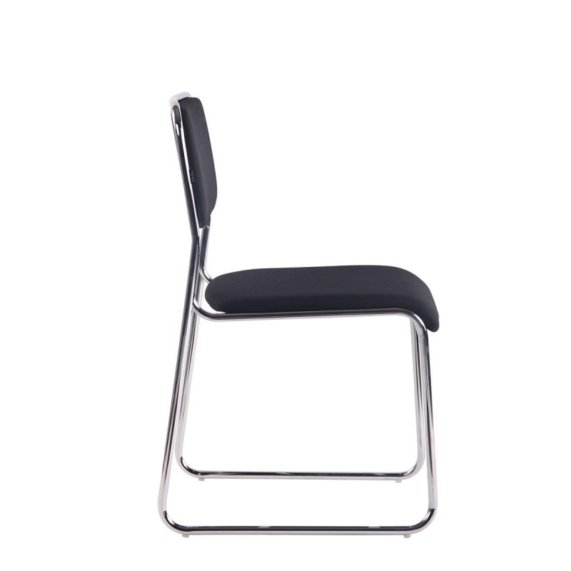 Silla de Confidente MAUI en Tela Negra