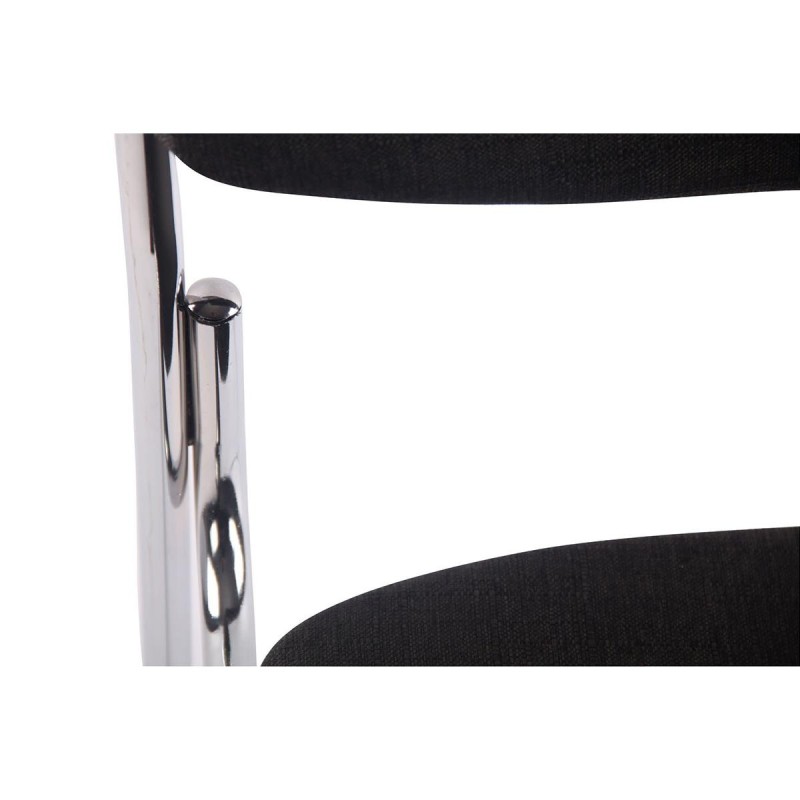 Silla de Confidente MAUI en Tela Negra