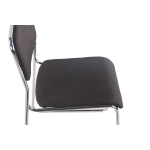 Silla de Confidente MAUI en Tela Negra
