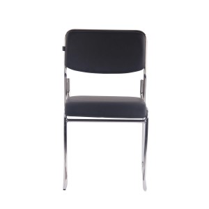 Silla de Confidente MAUI PIEL en Negro