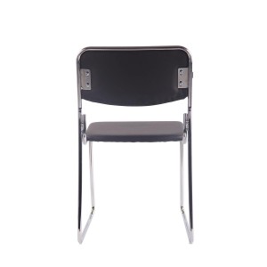 Silla de Confidente MAUI PIEL en Negro
