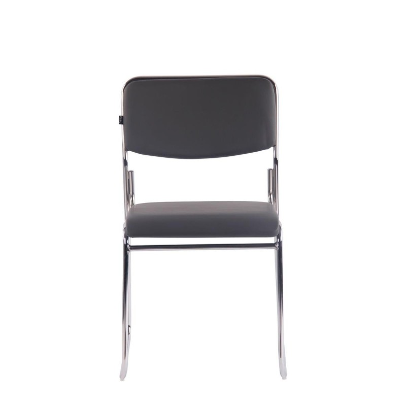 Silla de Confidente MAUI PIEL en Negro