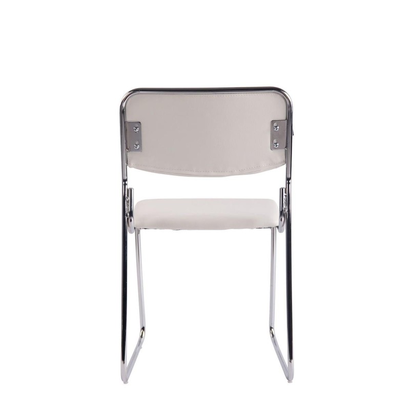 Silla de Confidente MAUI PIEL en Negro