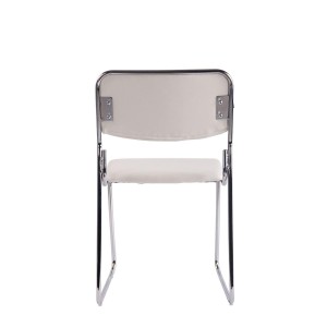 Silla de Confidente MAUI PIEL en Negro