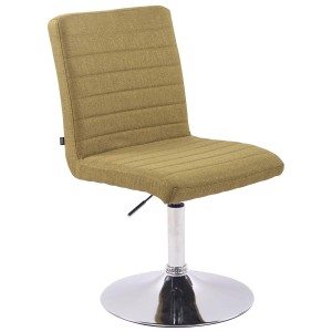 Silla de Confidente KATE en Tela color Negro