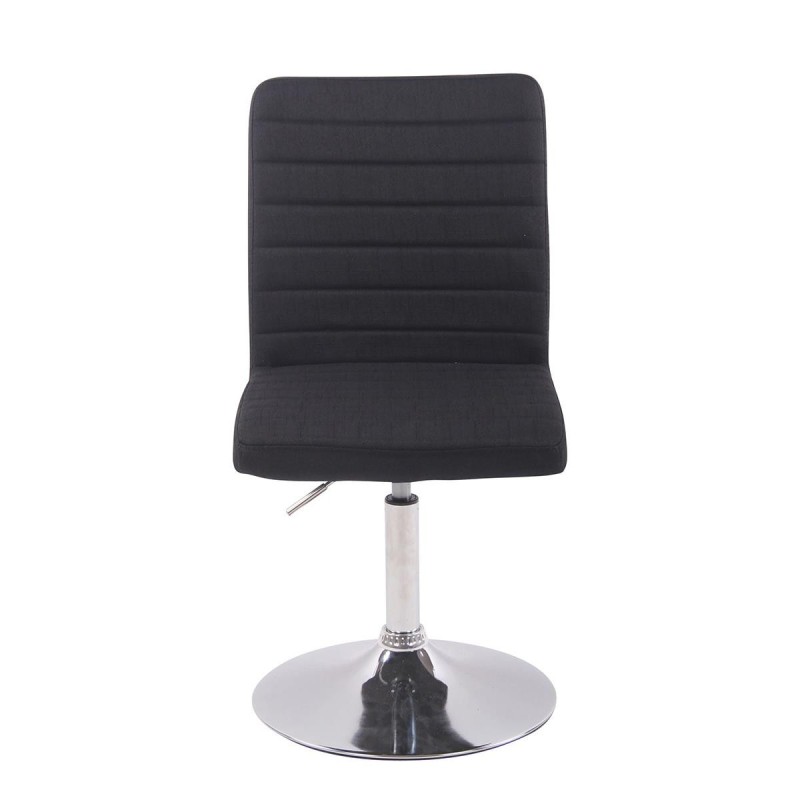 Silla de Confidente KATE en Tela color Negro