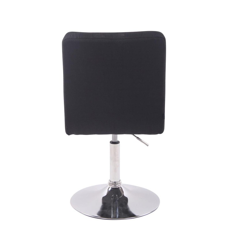 Silla de Confidente KATE en Tela color Negro
