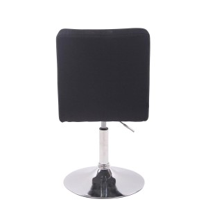 Silla de Confidente KATE en Tela color Negro