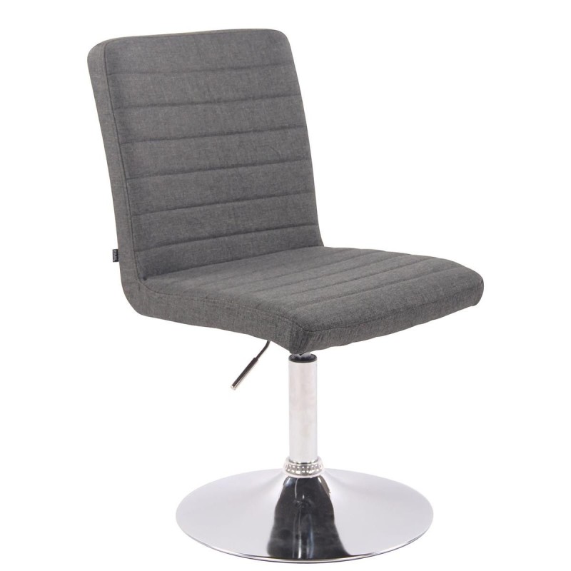 Silla de Confidente KATE en Tela color Negro