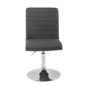 Silla de Confidente KATE en Tela color Negro