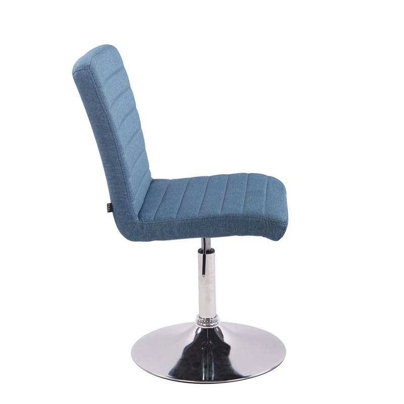 Silla de Confidente KATE en Tela color Negro
