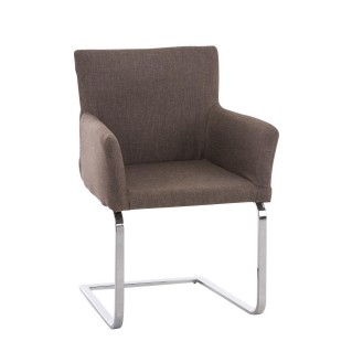 Silla de Confidente PIRU TELA color Gris