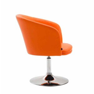 Silla de Confidente BALI en Piel color Negro