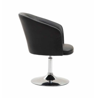 Silla de Confidente BALI en Piel color Negro 2