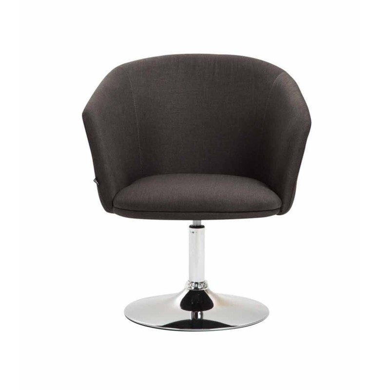 Silla de Confidente BALI TELA color Negro