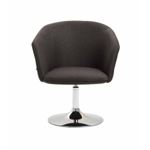 Silla de Confidente BALI TELA color Negro